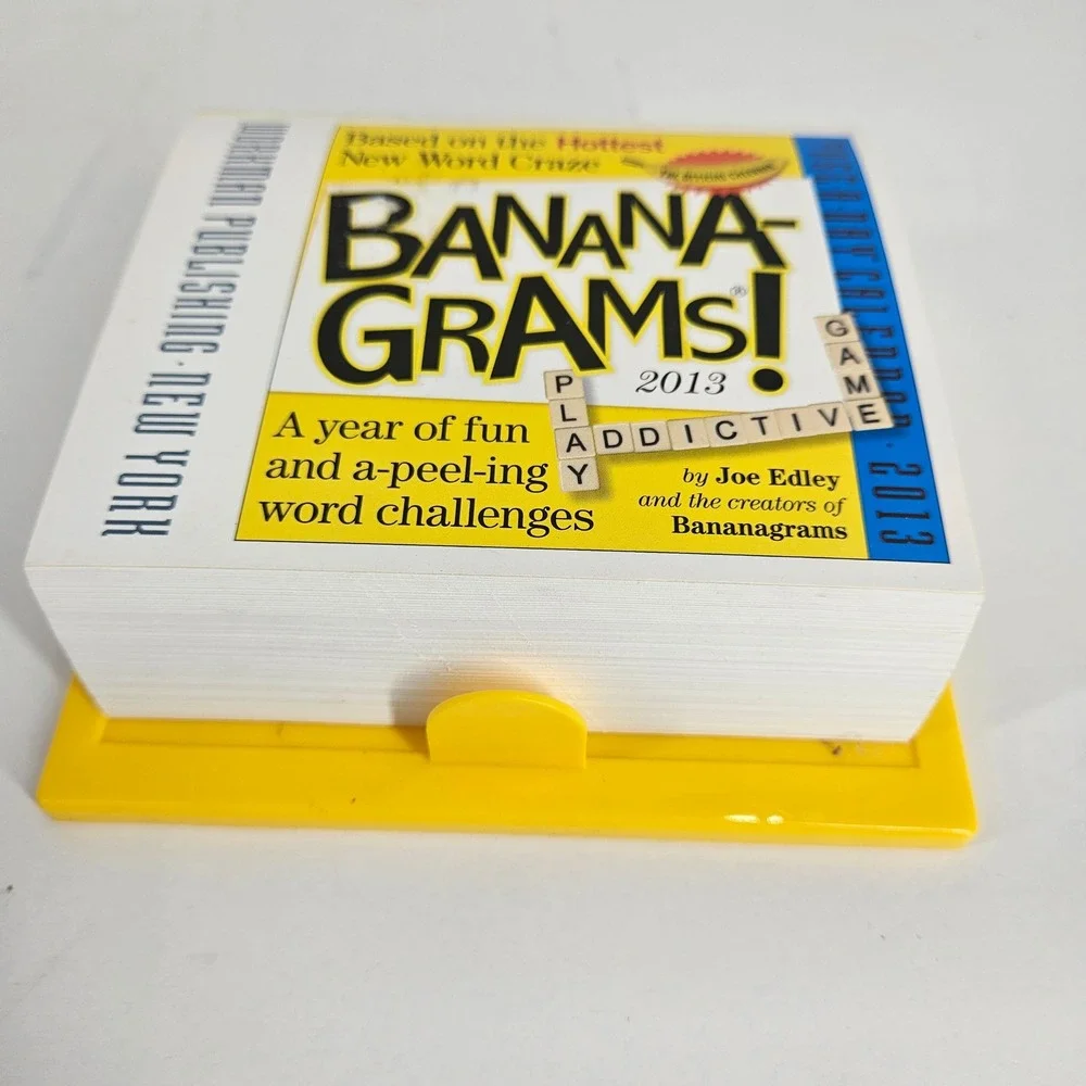 Bananagrams 2013 Page-A-Day Calendar Word Game Puzzles Workman Publishing